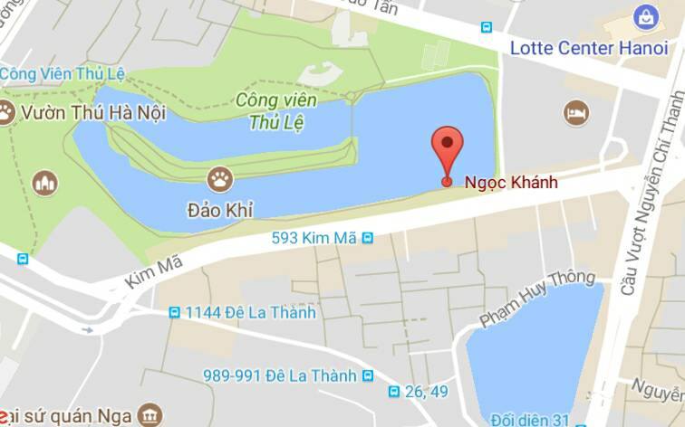 Phố Ngọc Khánh, quận Ba Đình, Hà Nội